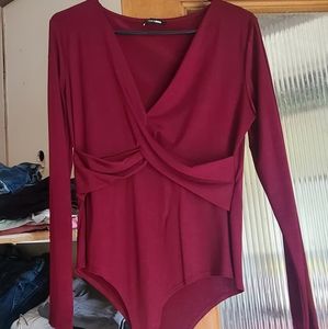 Fashion Nova Long Sleeve Bodysuit